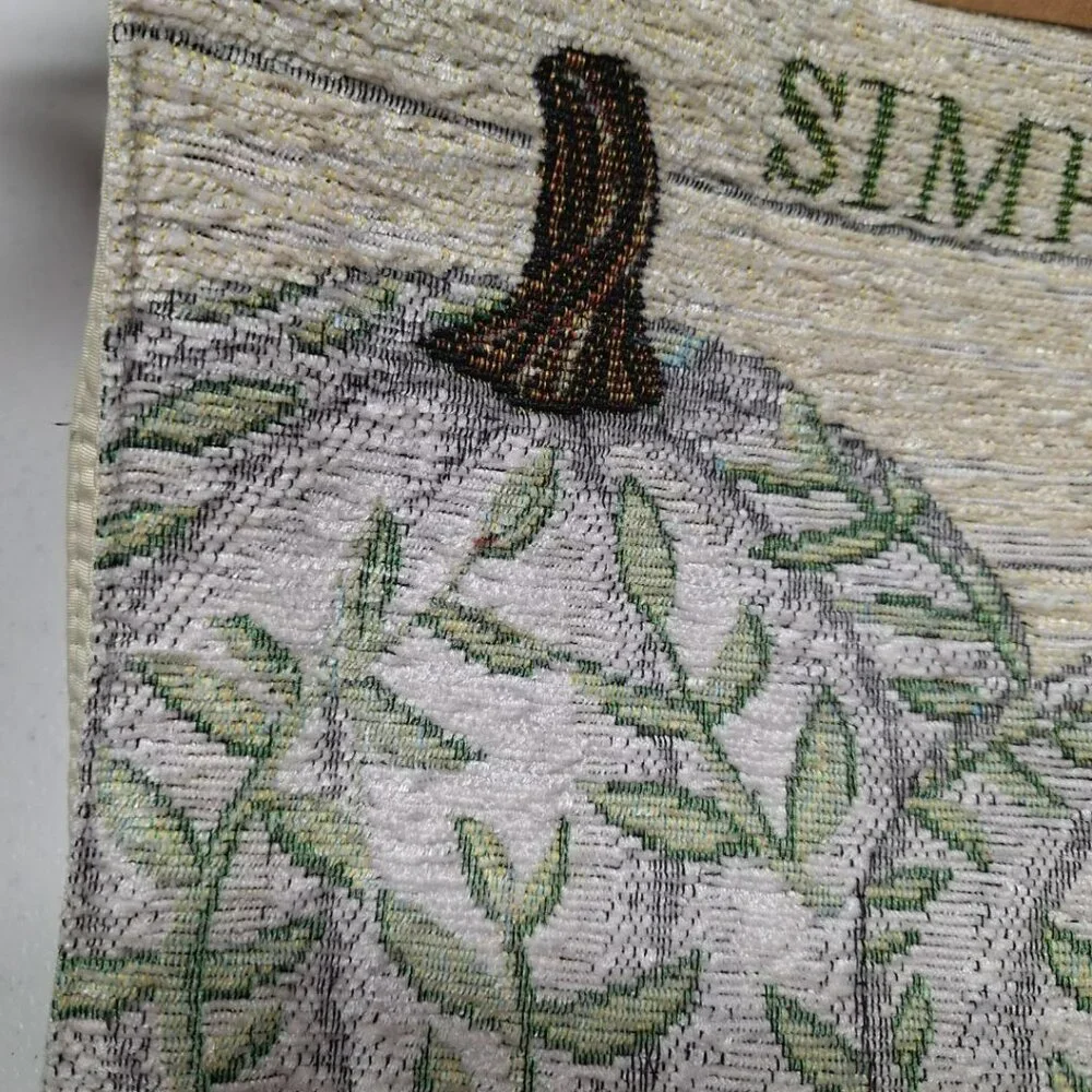 Simply Blessed Fall Table Runner Thick Pumpkin Create Decorate Celebrate 13 x 72